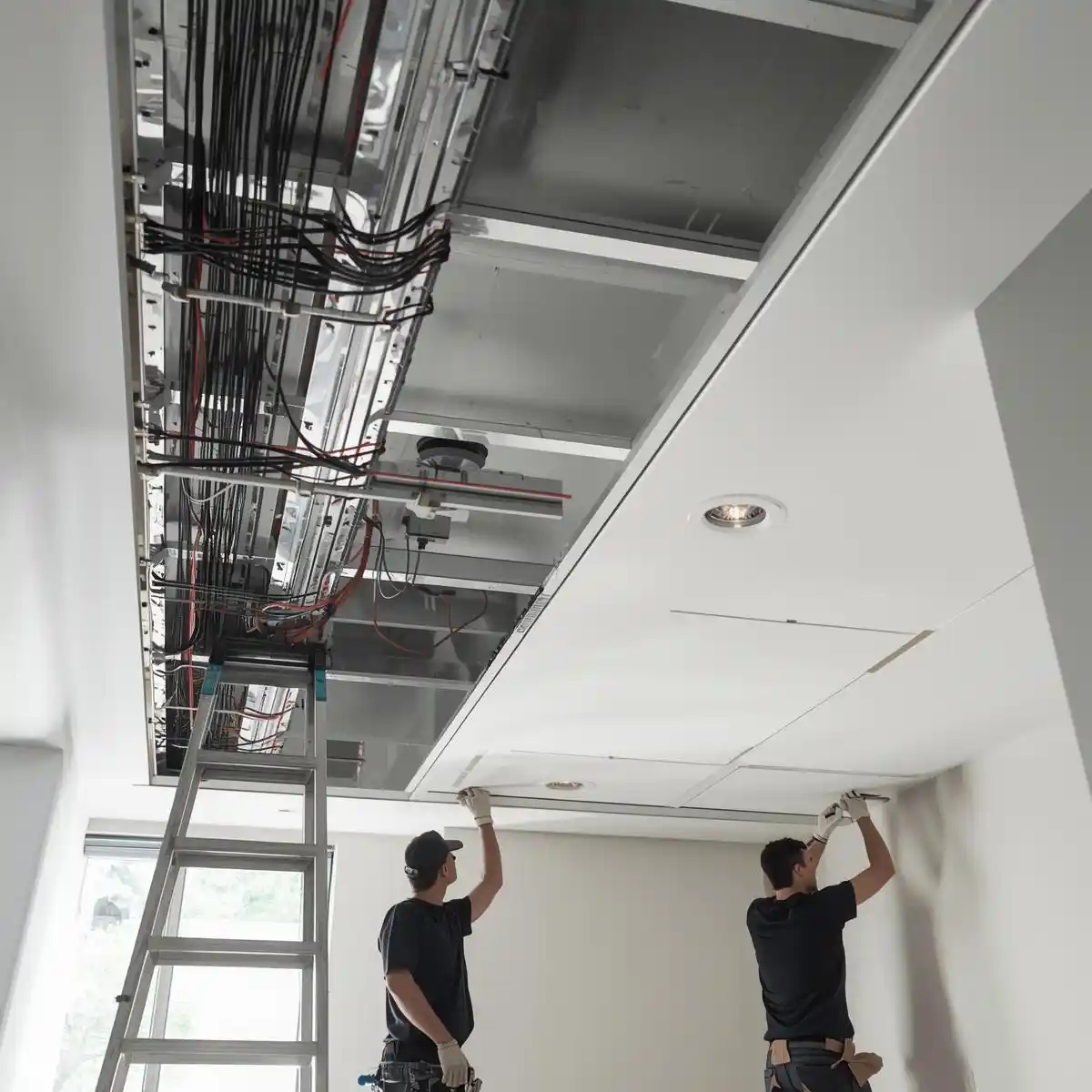 Faux plafonds & Éclairage